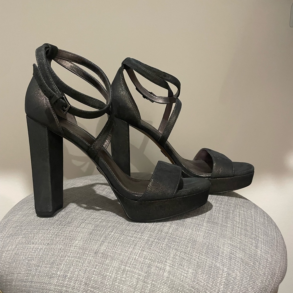 Michael Kors Shimmer Strappy Sandal!